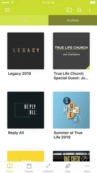 Capturas de pantalla de True Life Church of Newark