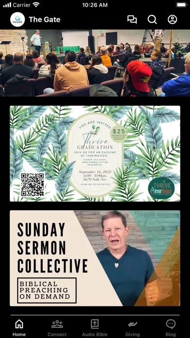 The Gate Church Inc 스크린샷
