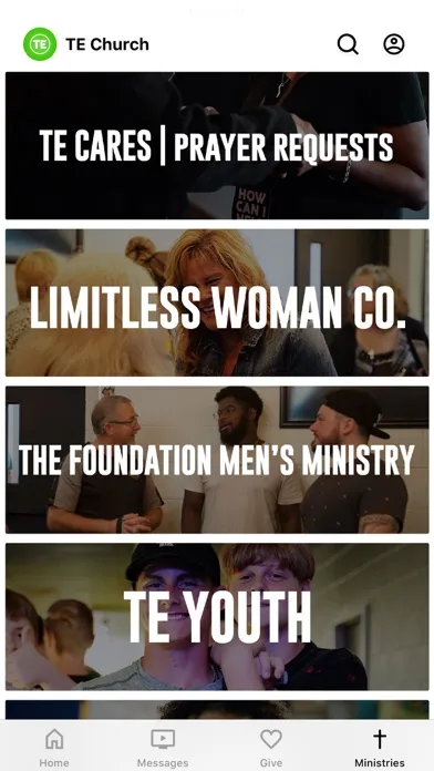 Capturas de pantalla de The Experience Church App