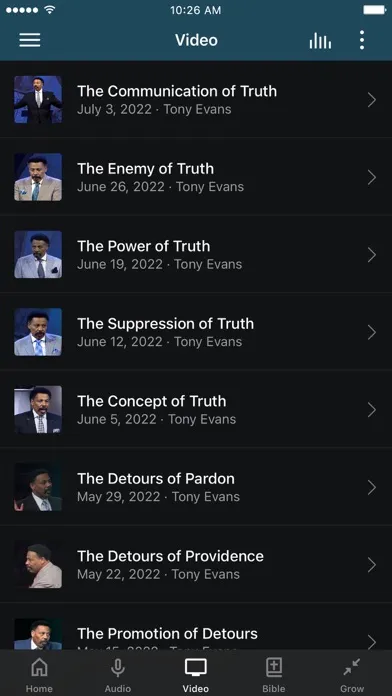 Tony Evans Sermons স্ক্রিনশট