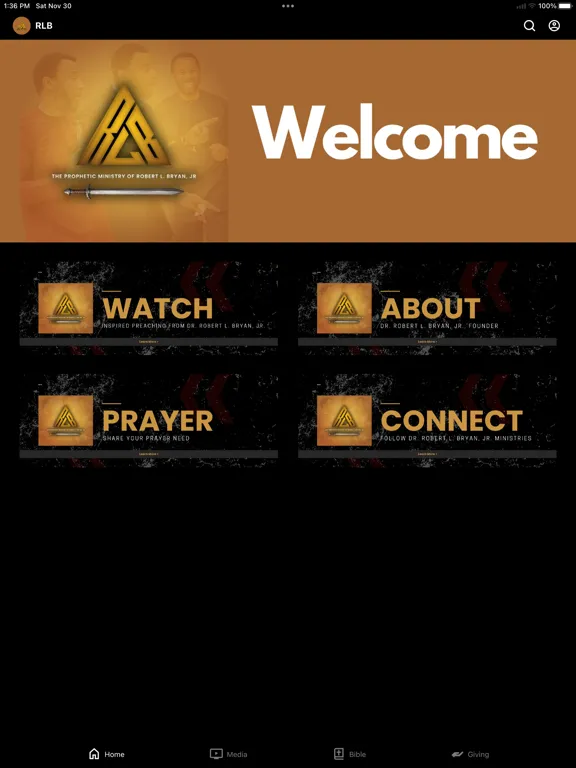 صور Robert L. Bryan Jr. Ministries iPad 