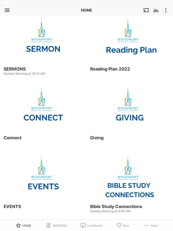 Woodmont Baptist Florence iPad  স্ক্রিনশট