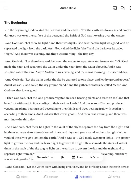 ภาพหน้าจอของ New Creation Church - Longmont iPad 