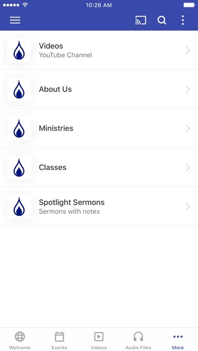 New Wine Ministries سکرین شاٹس