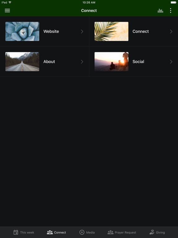 New Horizon Christian iPad 應用截圖