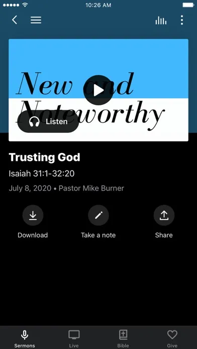 Calvary Chapel Lake Norman Ekran Görüntüleri