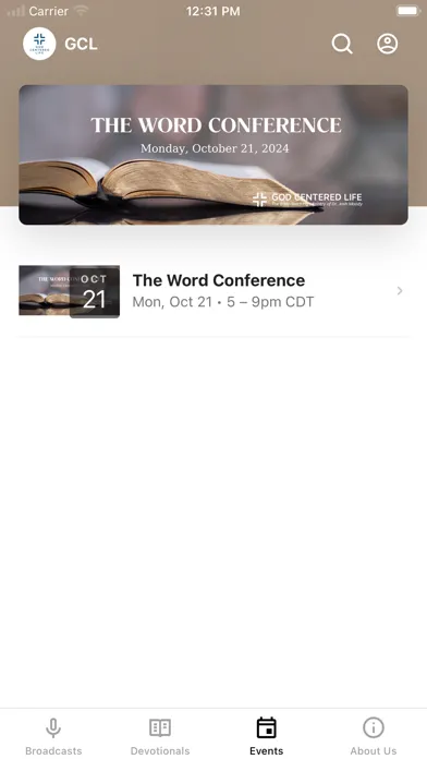 God Centered Life Ministries Screenshots