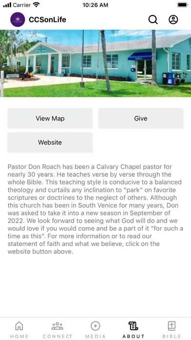 Calvary Chapel SonLife Ekran Görüntüleri