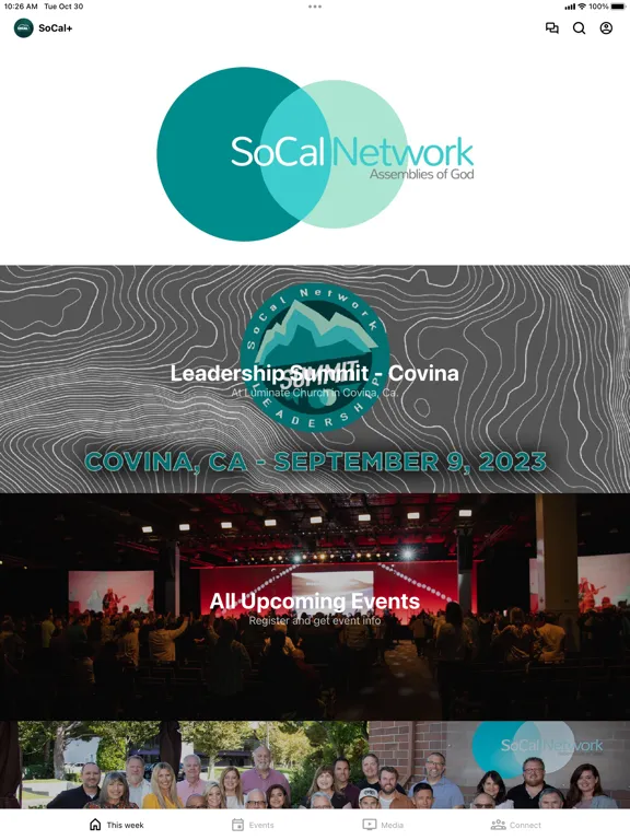 SoCal Assemblies of God+ iPad  Screenshots