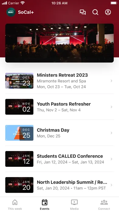 SoCal Assemblies of God+ Screenshots