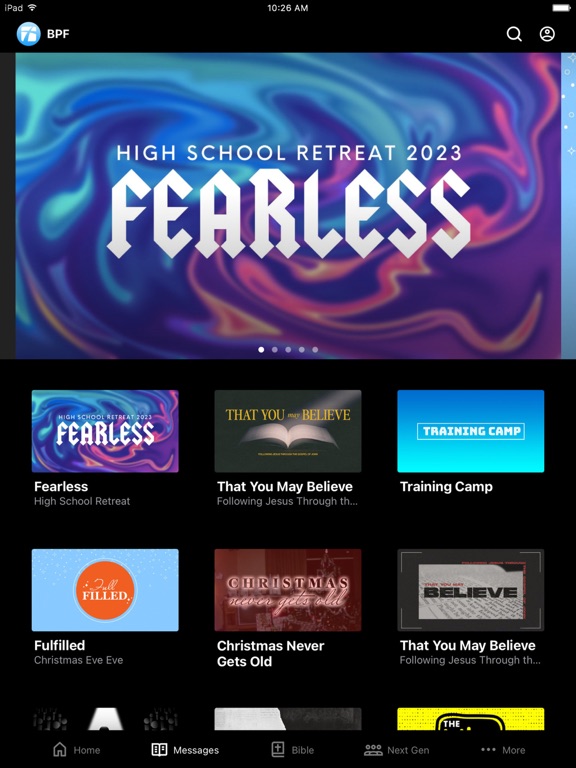 Brazos Pointe Fellowship iPad  স্ক্রিনশট