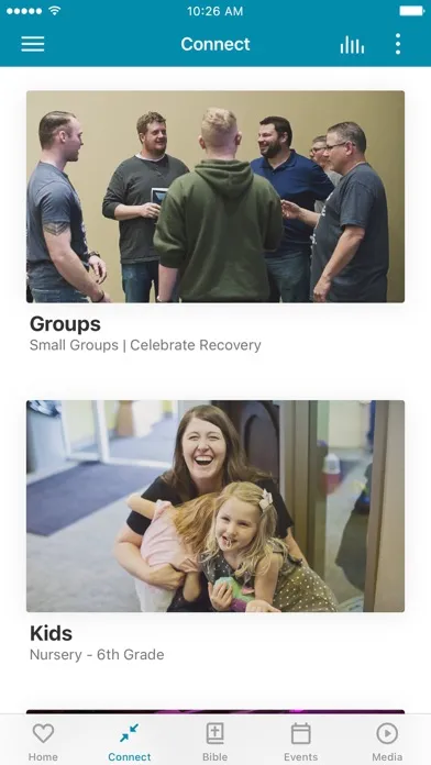 Capturas de pantalla de Rock Brook Church App