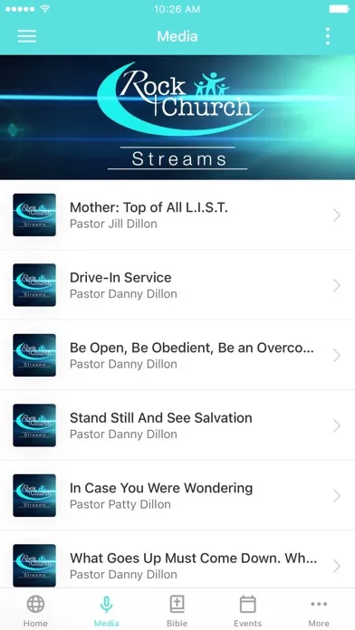 Capturas de tela do Rock Church Franklin