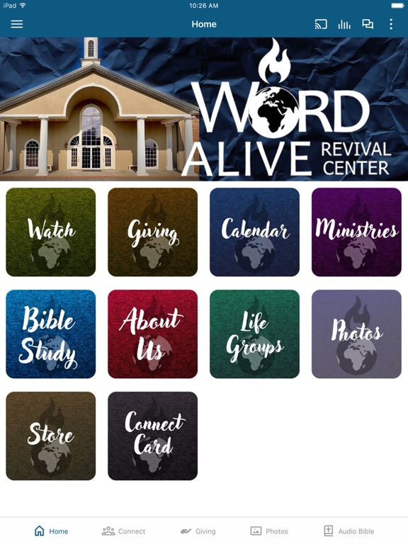 Word Alive Connect iPad  Screenshots