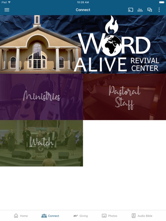 Word Alive Connect iPad  Screenshots