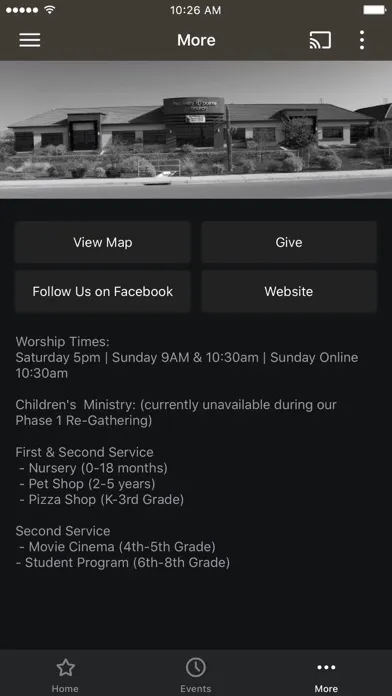 Captures d'écran de Discovery Pointe Church