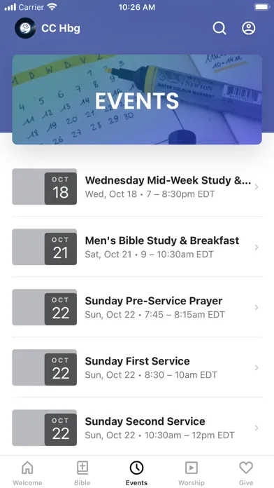 Calvary Chapel Harrisburg WS স্ক্রিনশট