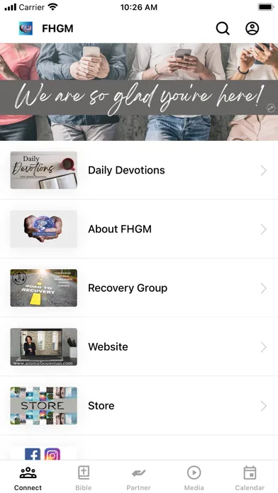For His Glory Ministry Screenshots