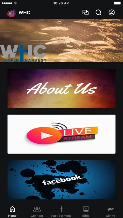 Capturas de pantalla de World Harvest Church-Caldwell