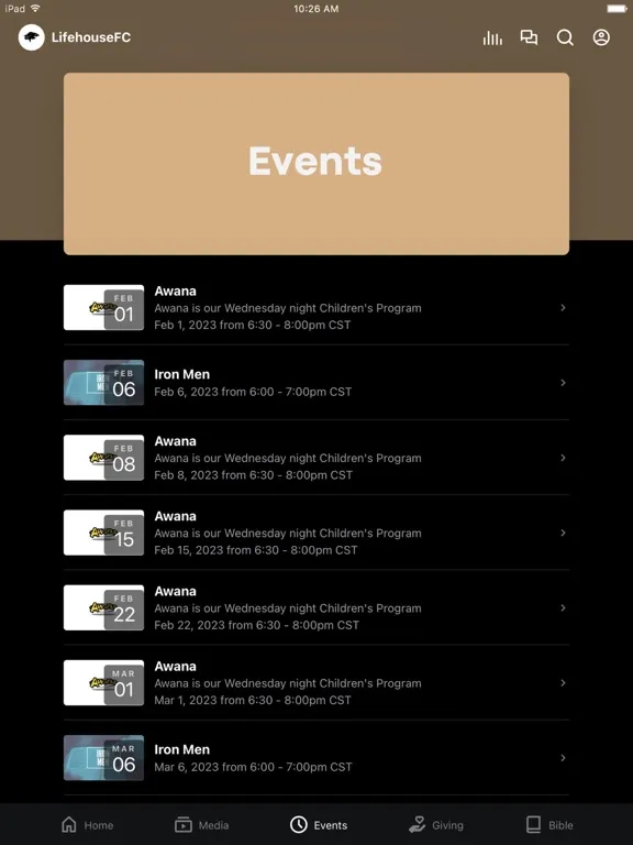صور Lifehouse Fellowship Church iPad 