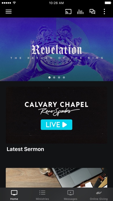 Tangkapan layar Calvary Chapel Reno Sparks
