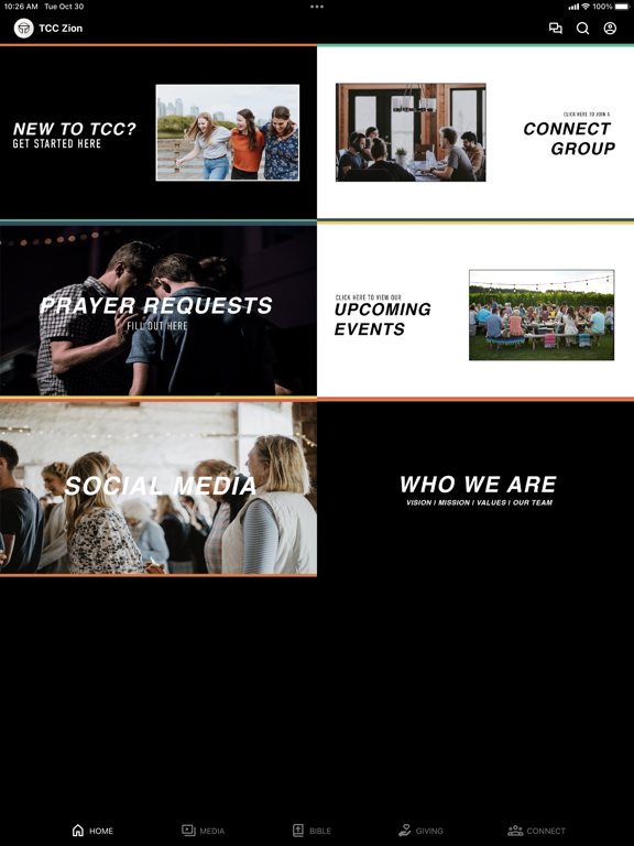 Capturas de pantalla de Trinity Christian Center Zion iPad 