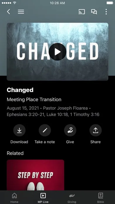 Capturas de tela do The Meeting Place