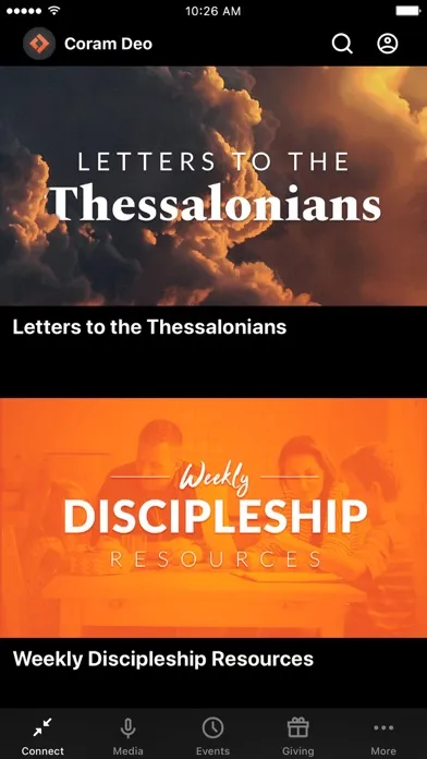 Coram Deo Church Screenshots