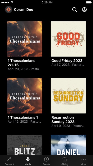 Coram Deo Church 스크린샷