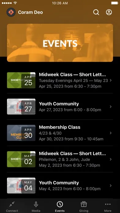 Coram Deo Church Screenshots