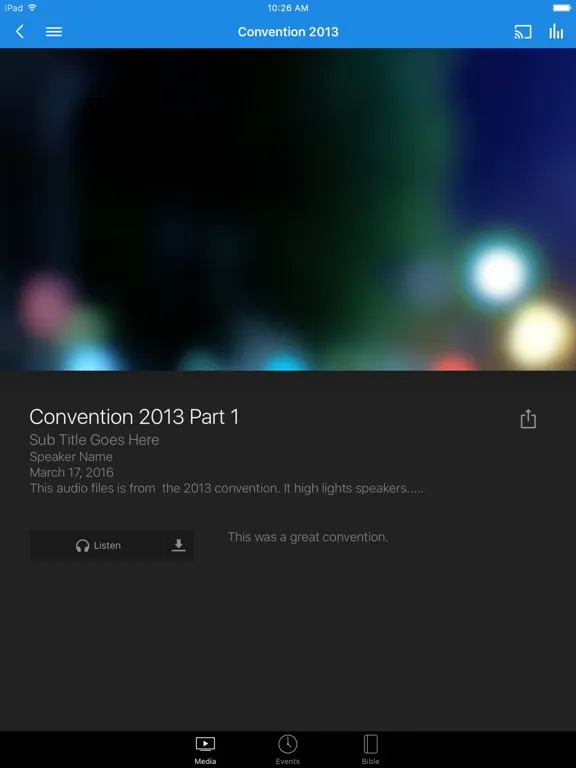 Capturas de pantalla de AAFCJ iPad 