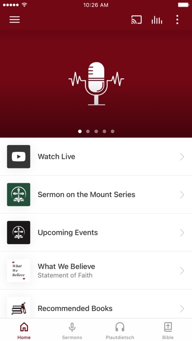 Ảnh chụp màn hình của Grace Bible Church Paris