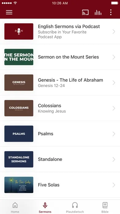 Grace Bible Church Paris应用截图