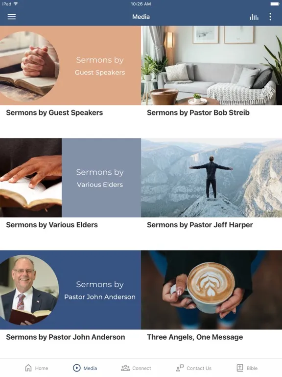 Mentone Seventh-day Adventist iPad 應用截圖