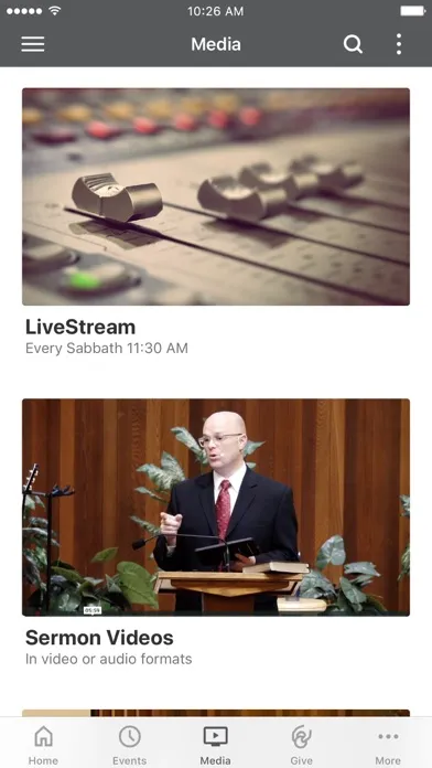 Tangkapan skrin Beaverton Adventist Church