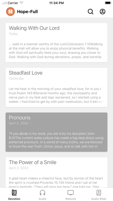 Скриншоты Hope-Full Living