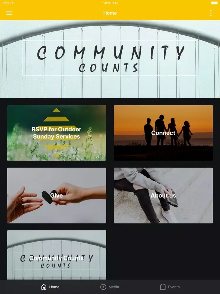 Crosswalk Community iPad  スクリーンショット