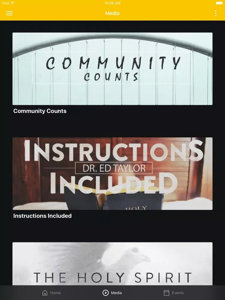 Crosswalk Community iPad  スクリーンショット