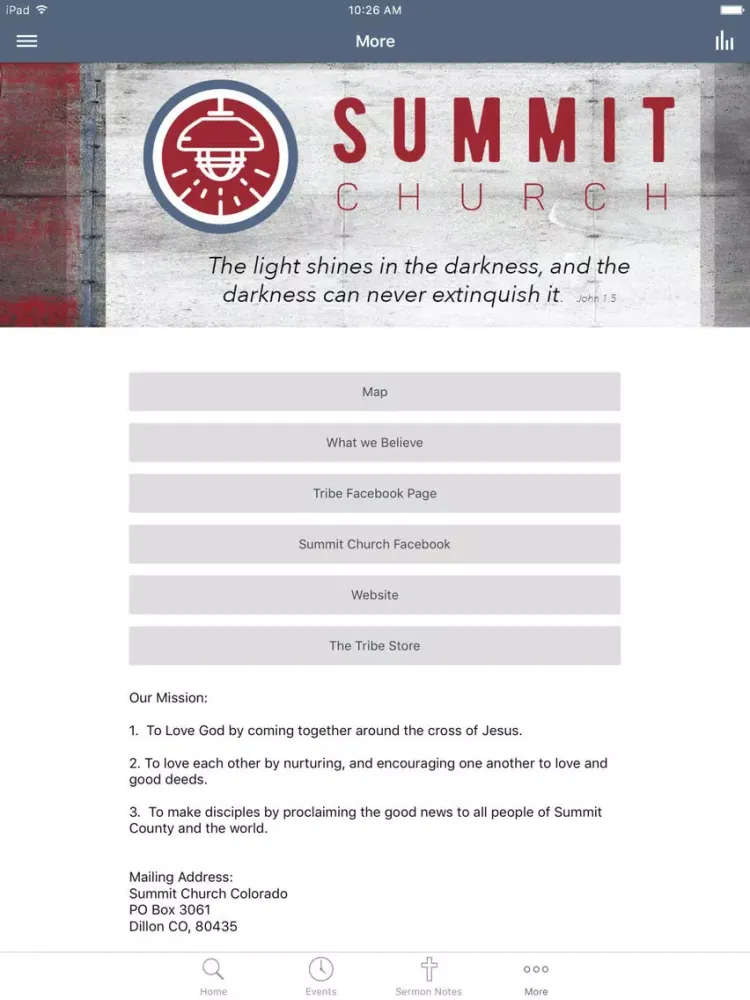 Capturas de pantalla de Summit Church Colorado - CO iPad 