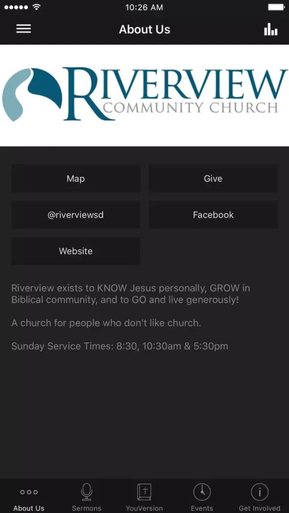 Capturas de tela do Riverview Community Church