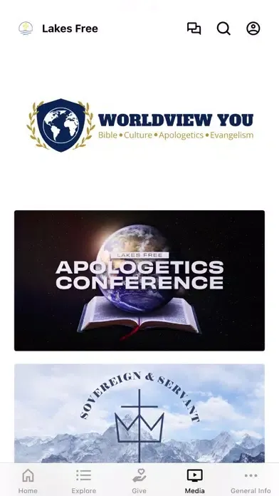 Capturas de tela do Lakes Free Church