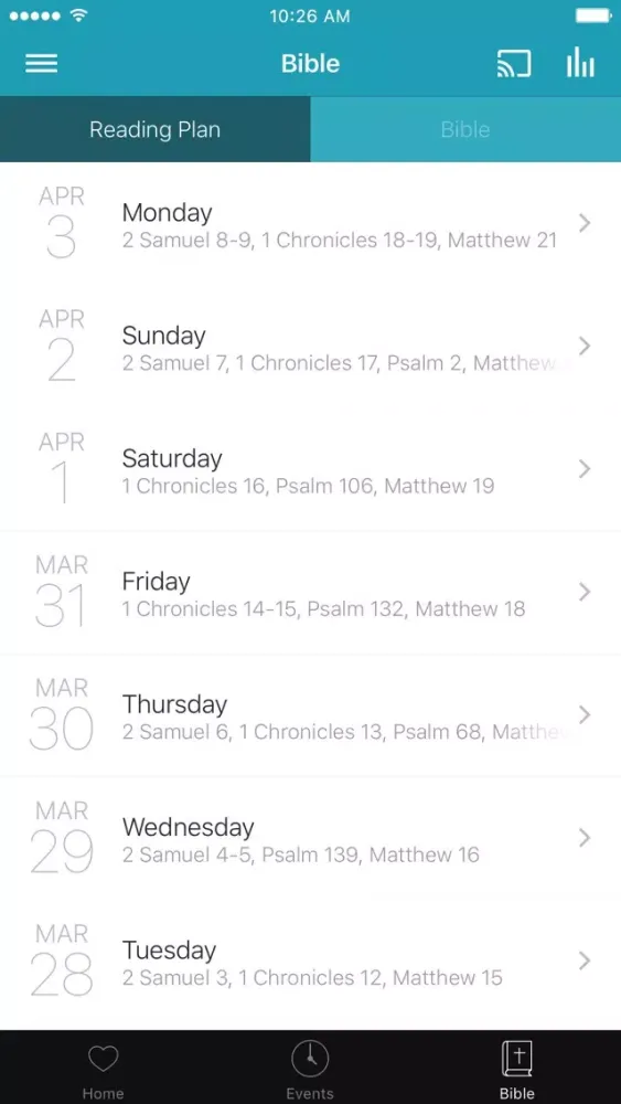 صور Living Church App