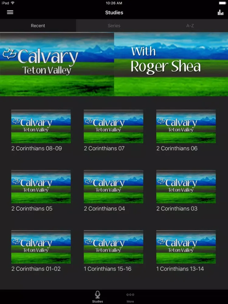 Calvary Chapel Teton Valley iPad  스크린샷