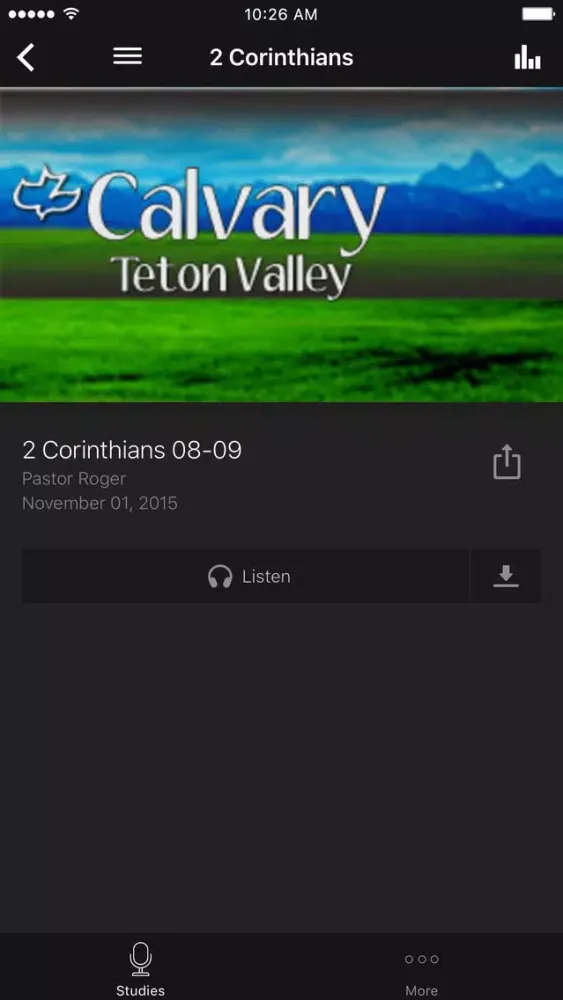 Calvary Chapel Teton Valley 스크린샷
