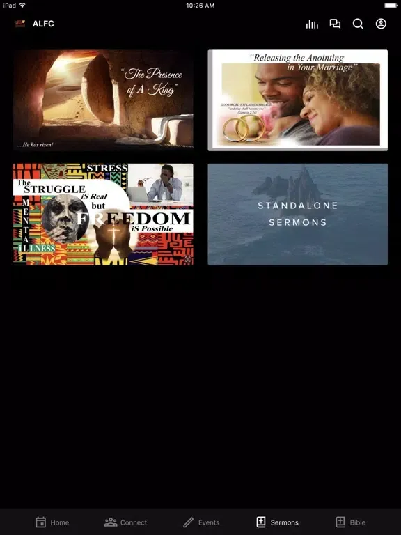 Abundant Life Fellowship Churc iPad  Ekran Görüntüleri