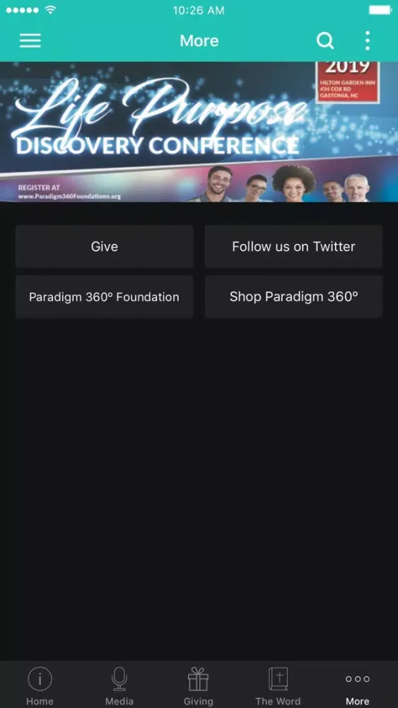Tangkapan layar Global Leadership 360º