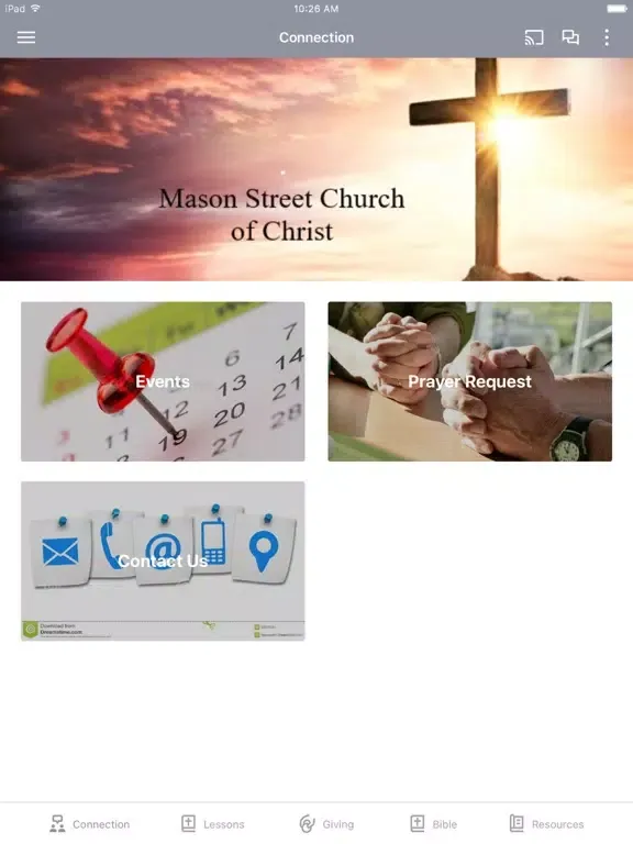 Mason Street Church of Christ iPad  Ekran Görüntüleri