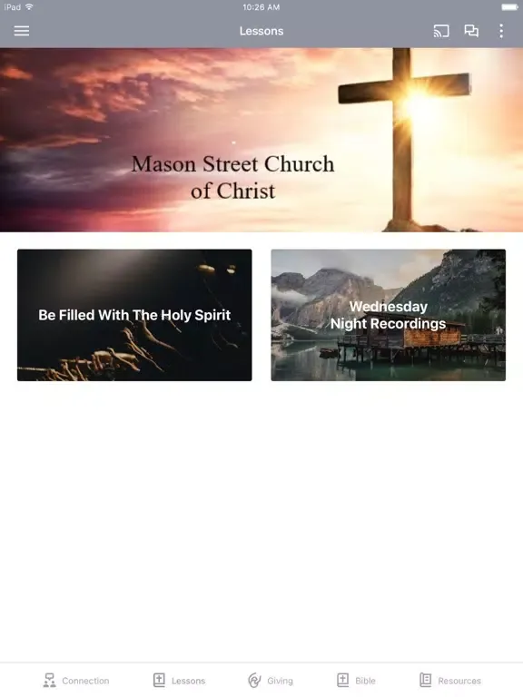 Mason Street Church of Christ iPad  Ekran Görüntüleri