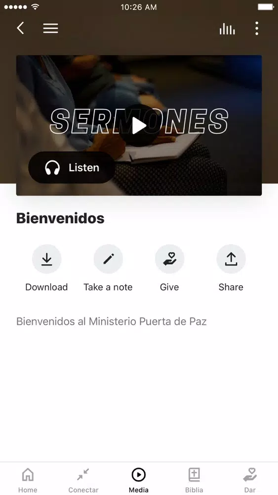 Ministerio Puerta de Paz Screenshots