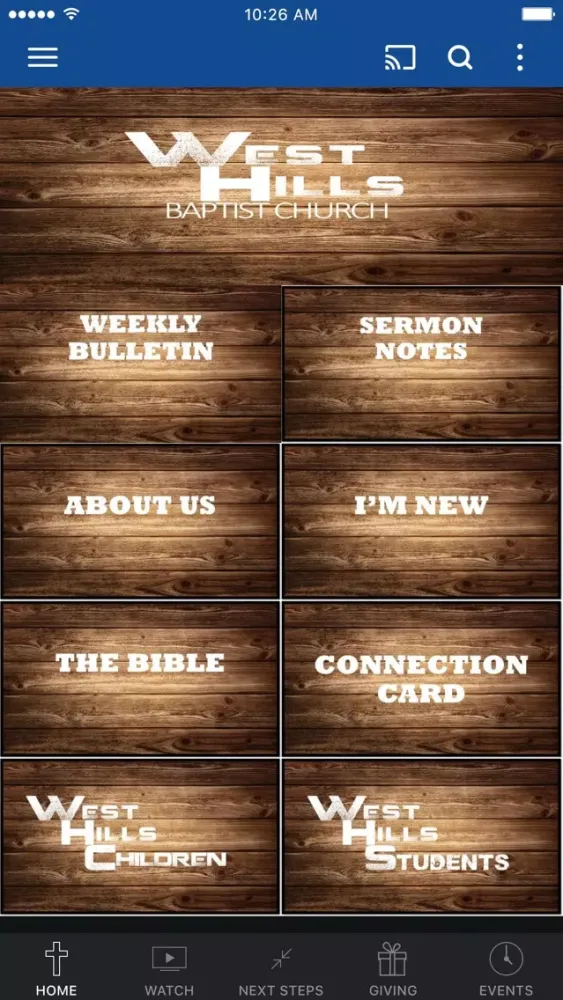 West Hills Baptist Church應用截圖